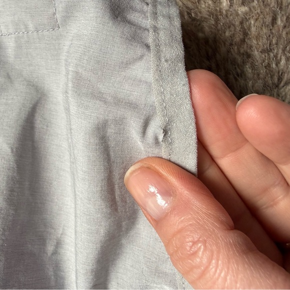 Vuori Light Gray Hooded Windbreaker - Picture 10 of 10